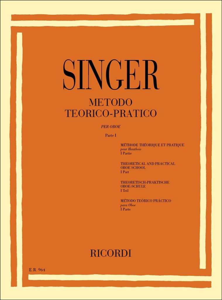 Metodo Teorico - Pratico Per Oboe, In Sette Parti